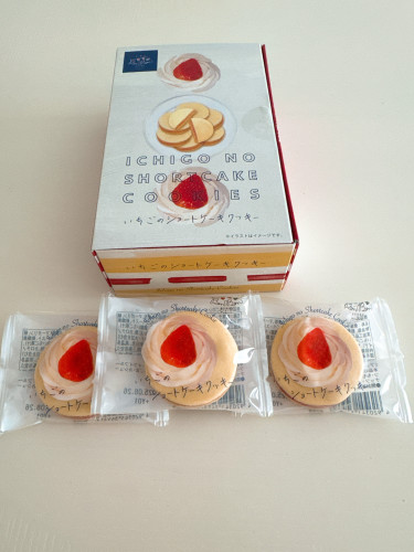 いちごのショートケーキクッキー