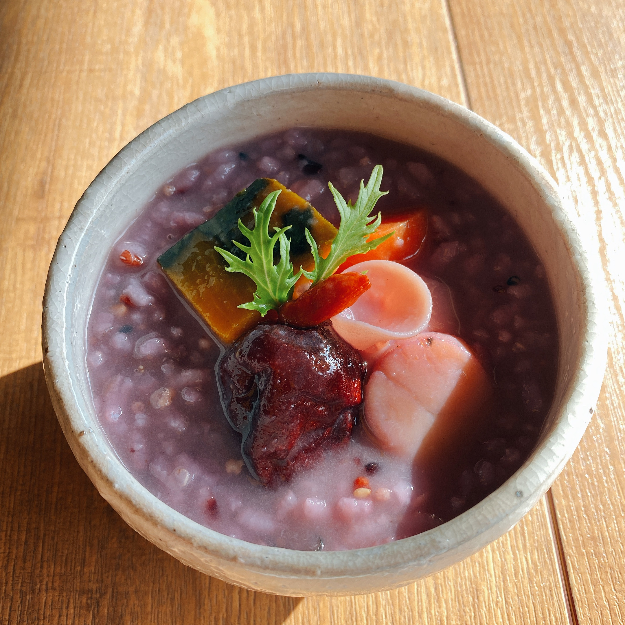 お出汁の香る 和の薬膳粥(2杯分)