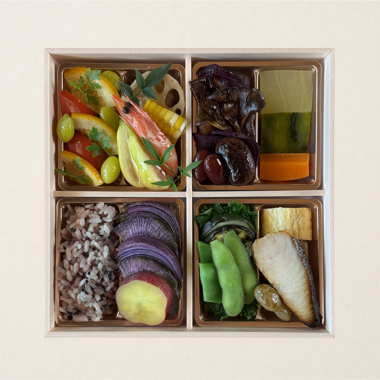 野菜懐石弁当  四升
