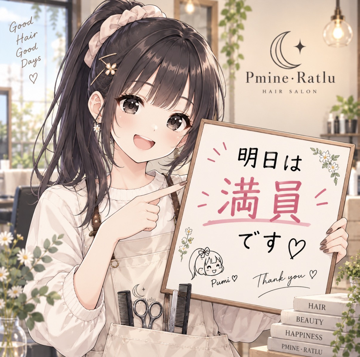 10/1(木)のご予約状況【満員御礼】