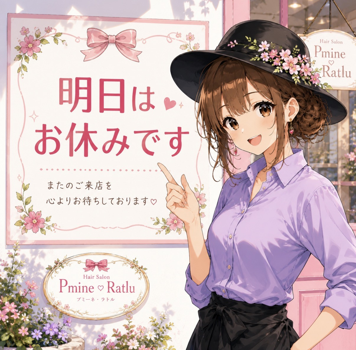 10/2(金)は店舗休業日となっております。