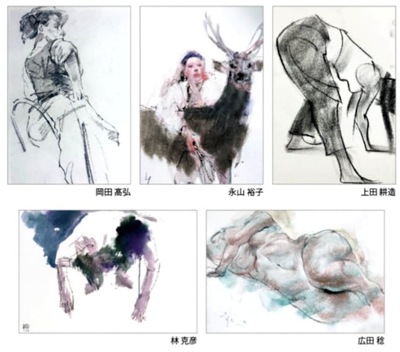9/10(木)〜9/15(火) 100枚のクロッキー展 - 横浜馬車道アートギャラリー-
