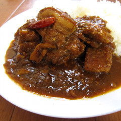 薩摩黒豚の焦がし醤油Curry
