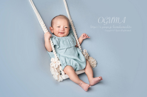 生後29日君スタジオニューボーンフォト