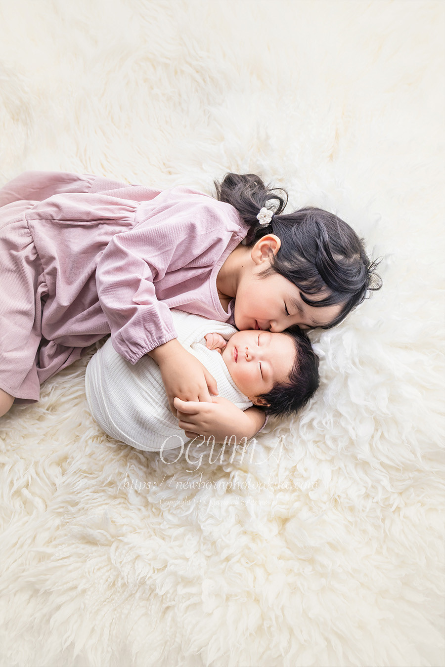 生後23日ちゃん　出張ニューボーンフォト