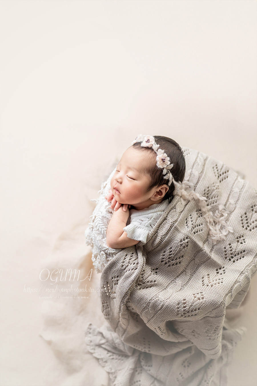 生後13日ちゃん出張ニューボーンフォト