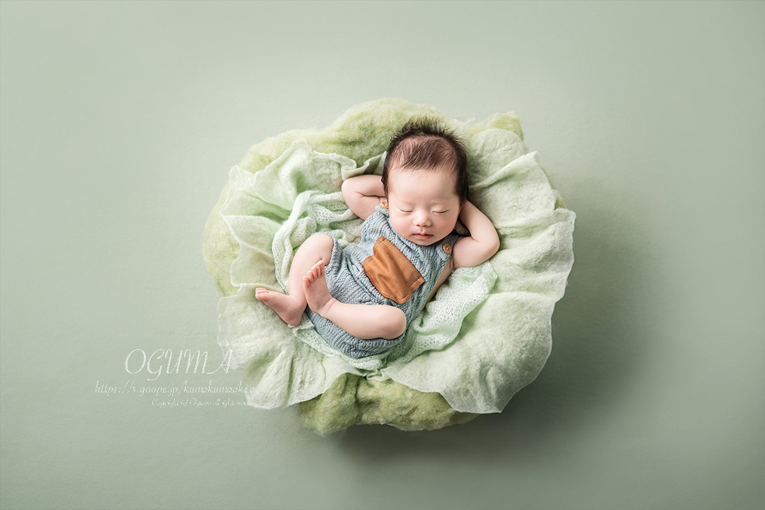 生後22日君　出張ニューボーンフォト