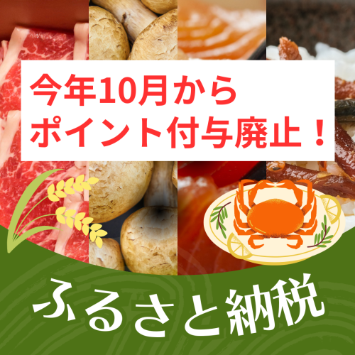 ふるさと納税　ポイント付与廃止
