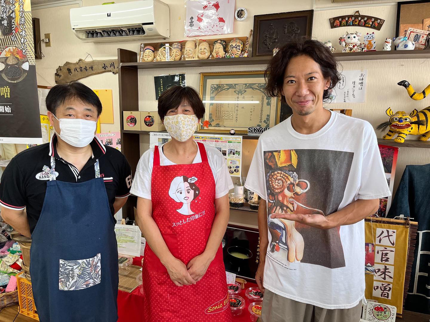 松田晋二さんが来店‼️ 感謝！