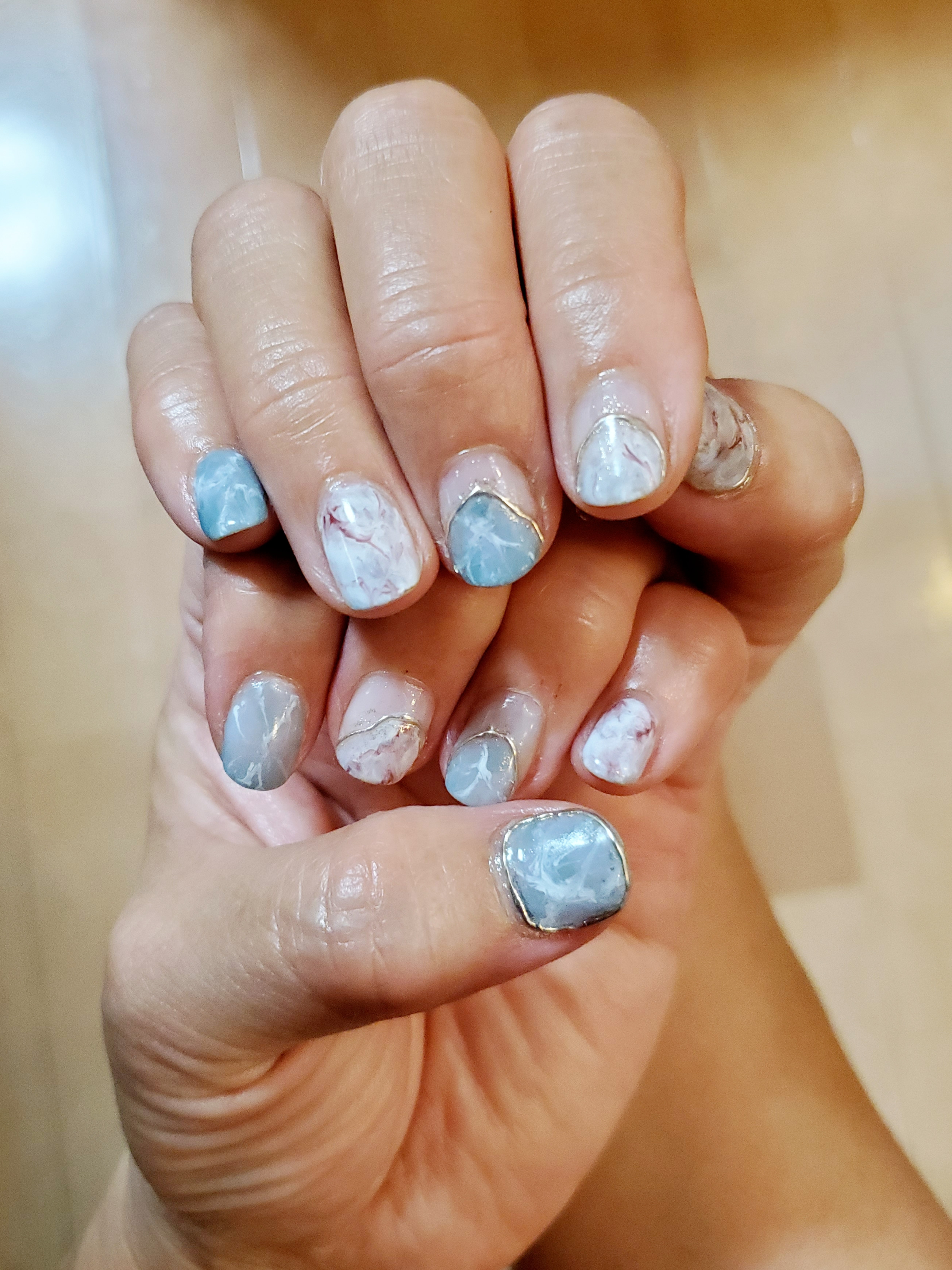 写真集 ハンドネイルデザイン例 6ページ ケアネイルサロン Kirari