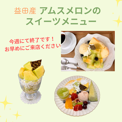 【今週終了】アムスメロンスイーツ