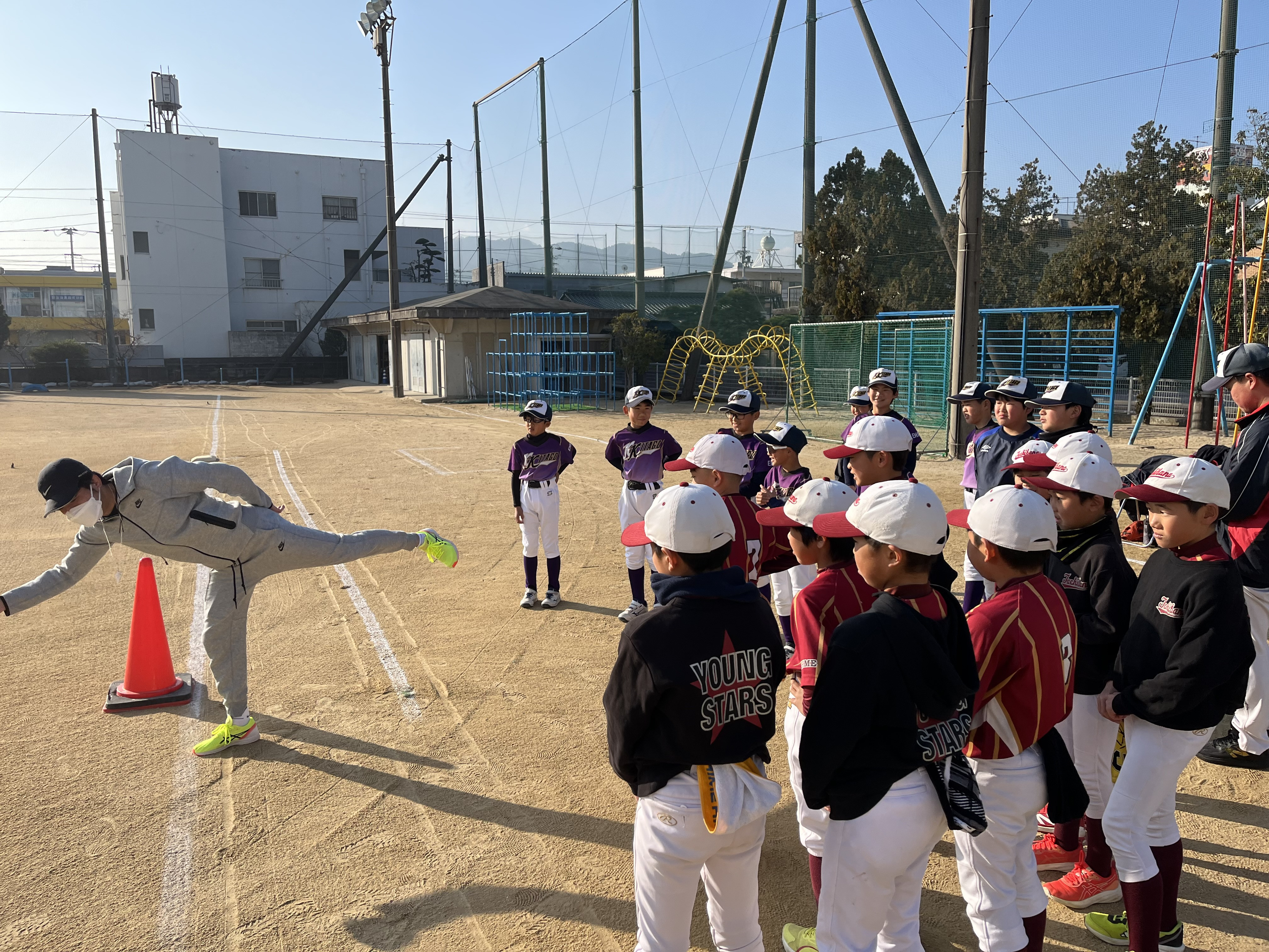 出張トレーニング指導⚾️