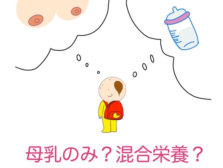 母乳のみ？混合栄養？どっちがいいの？