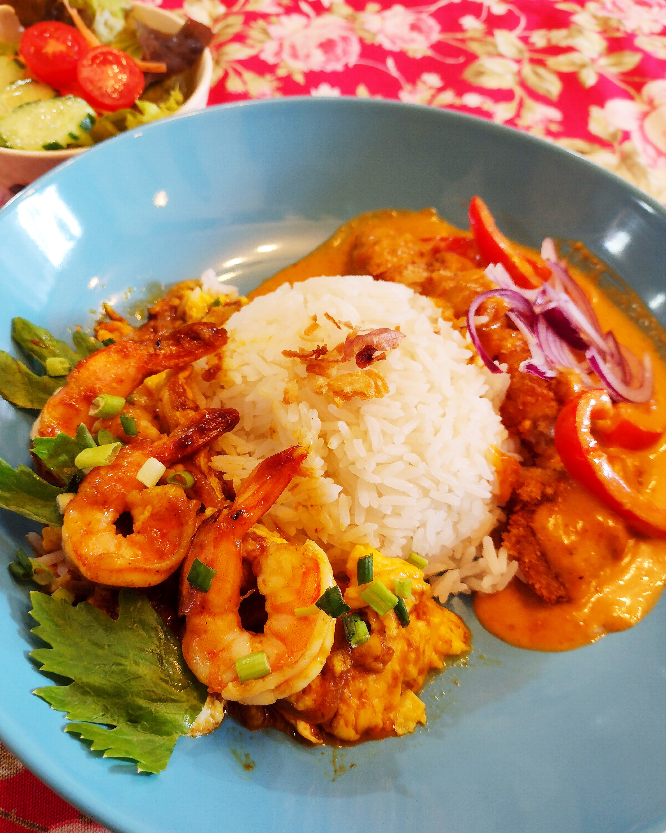 アヤム特製あいがけカレー