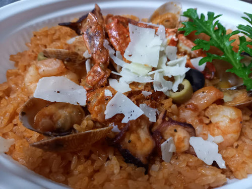 魚介のトマトリゾット