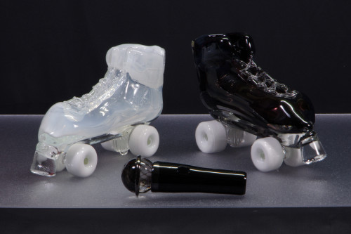 ガラスのローラースケート