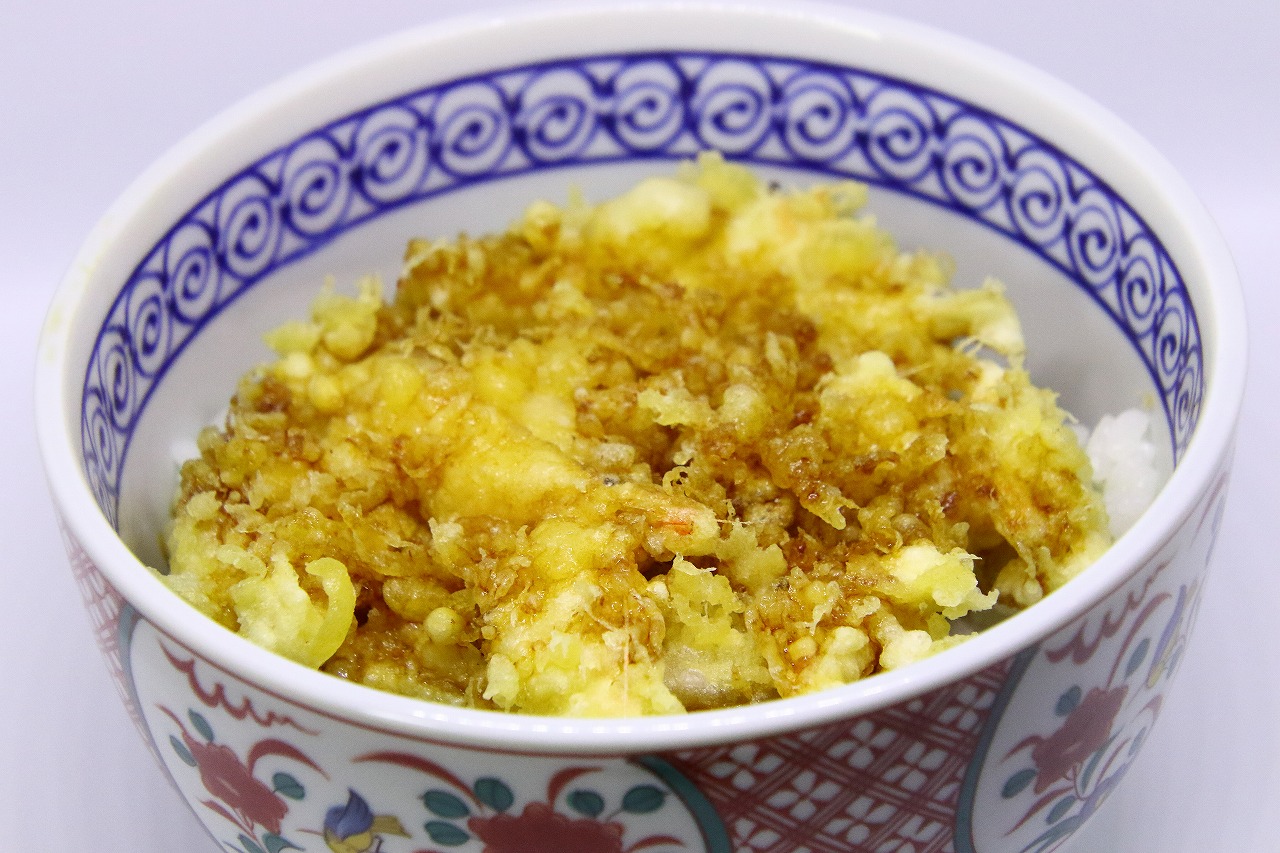 白海老のミニ天丼