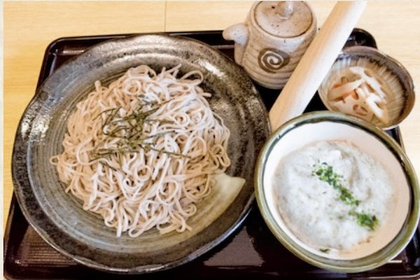 蕎麦御膳（自然薯付き）