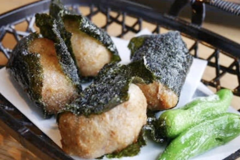 自然薯磯辺揚げ
