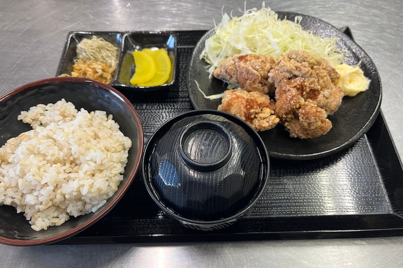 鶏唐揚げ御膳