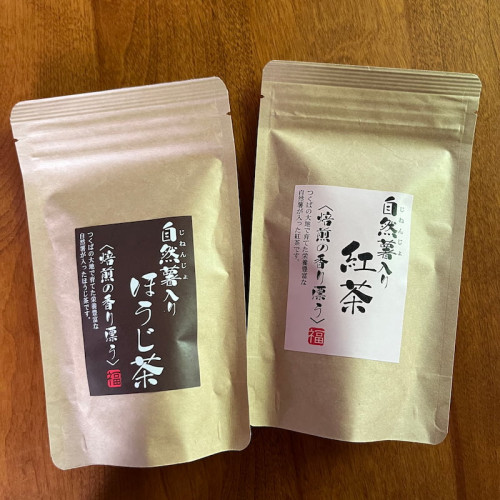 自然薯ほうじ茶と紅茶