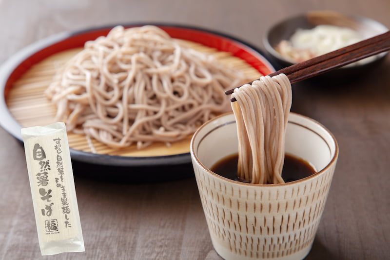 オリジナル自然薯そばの販売開始