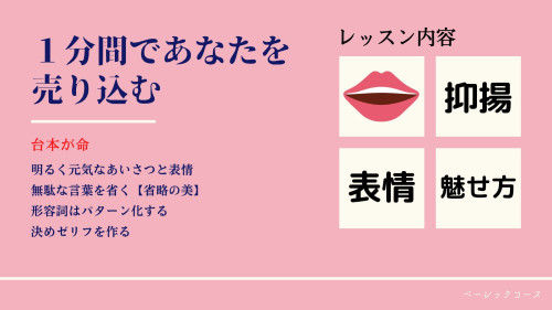 【話し方講座】  話し方で人生が開花する