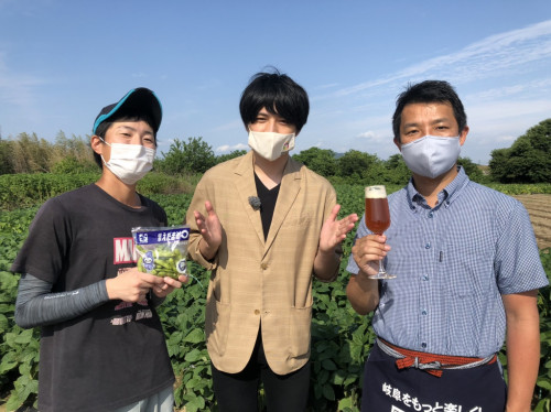 MAGIC☆PRINCE 永田さんによる　夏の最強コンビ岐阜の枝豆と岐阜ビール