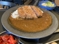 低温熟成豚カツ＆英国カレー