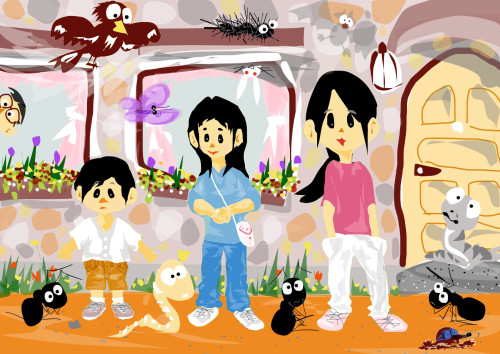 『魔法の地図と冒険者たち』　Kid's編　主役たち