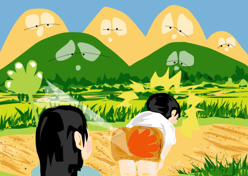 魔法の地図と子供達　バック山コノお尻叩き３.jpeg