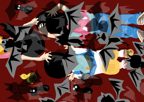 魔法の地図と子供達 コウモリ襲来2.jpeg