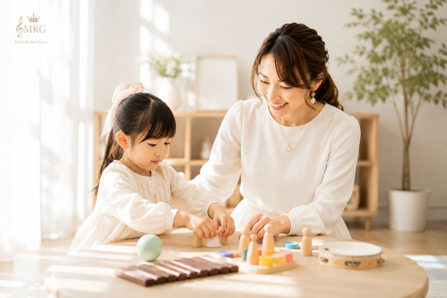 MusicRoom Grace 子どもの興味や発達に合わせた音楽療法 個別活動