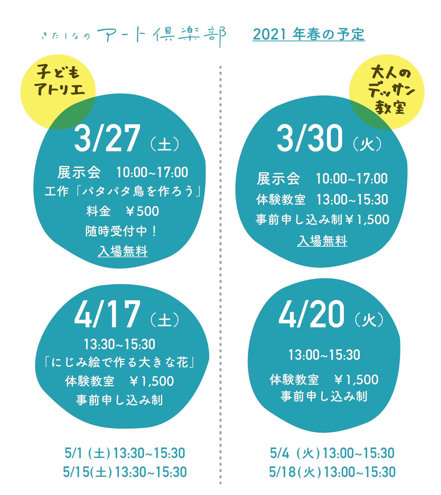 きたしなのアート倶楽部