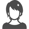 落ち着いたお姉さん風の女性の無料アイコン素材.png