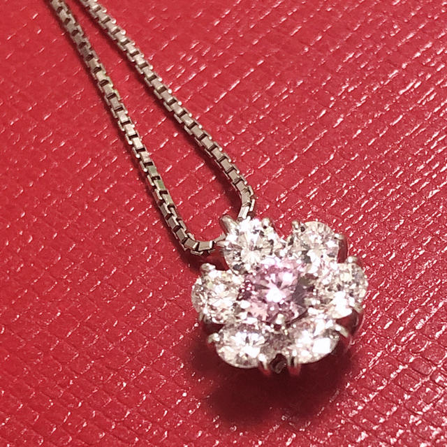 ❤️美品❤️pt  ピンクダイヤモンドネックレスネックレス