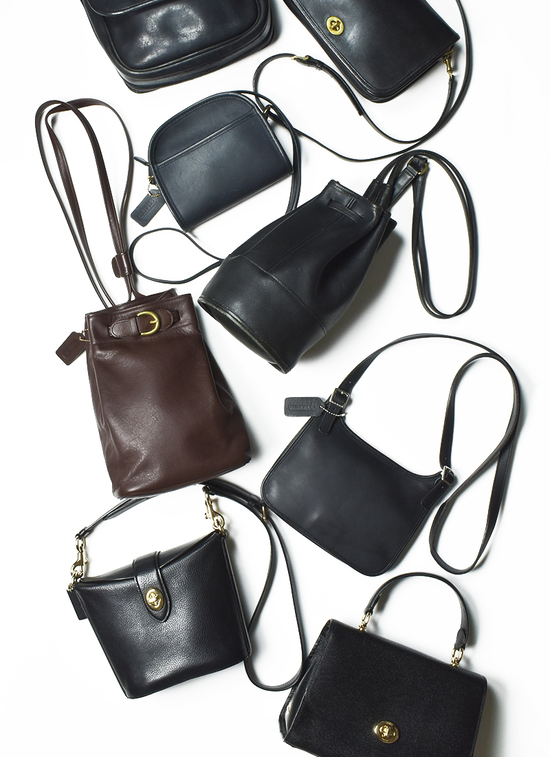 👜OLD COACH Leather Bag Collection👜