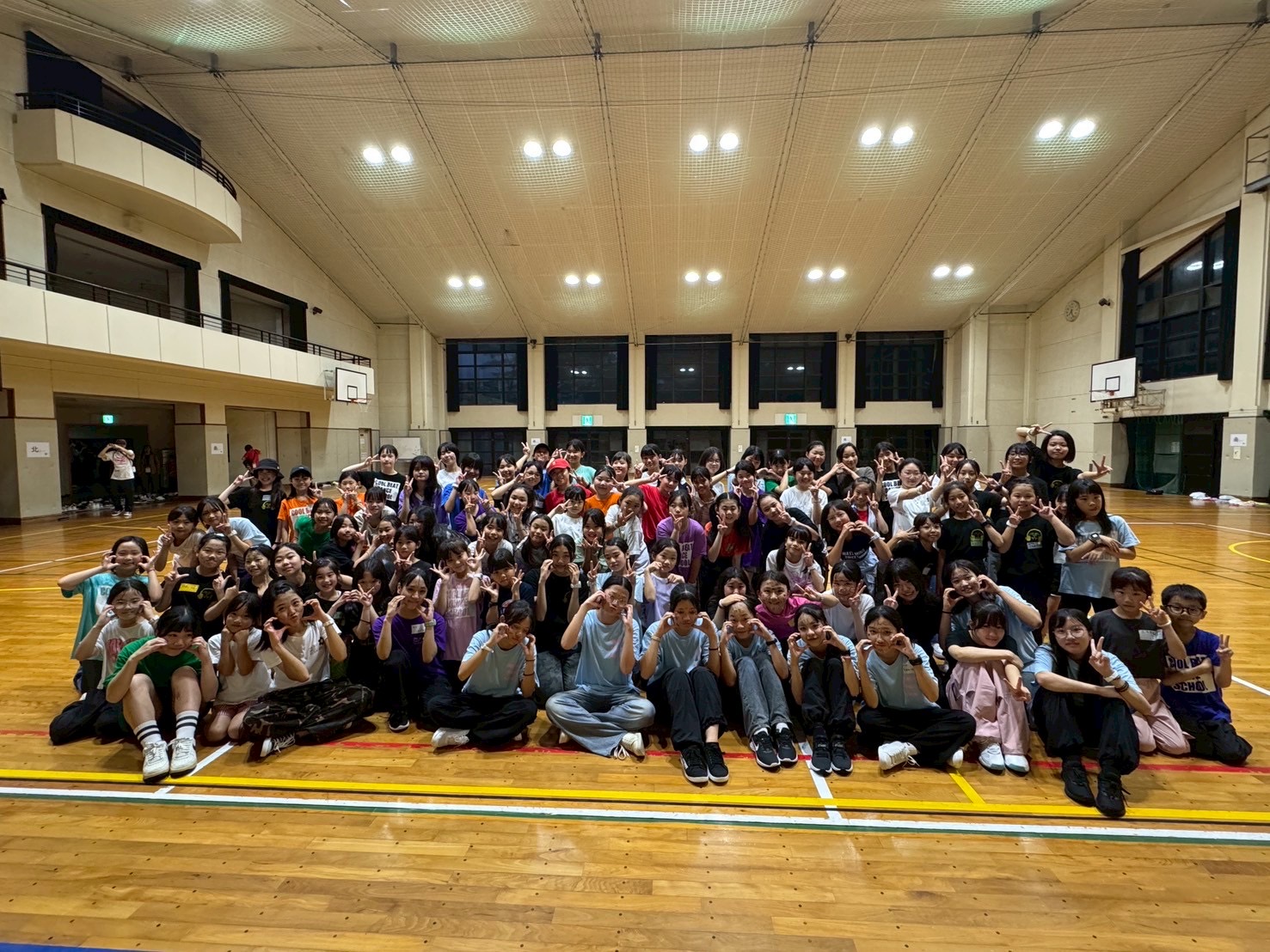クールビートダンススクール合宿1日目🏠