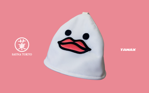 サウナ東京×TAMAX『ととのんサウナハット』 特注制作　カスタムデザイン対応　施設ブランディング
