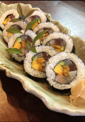 贅沢お魚の太巻き