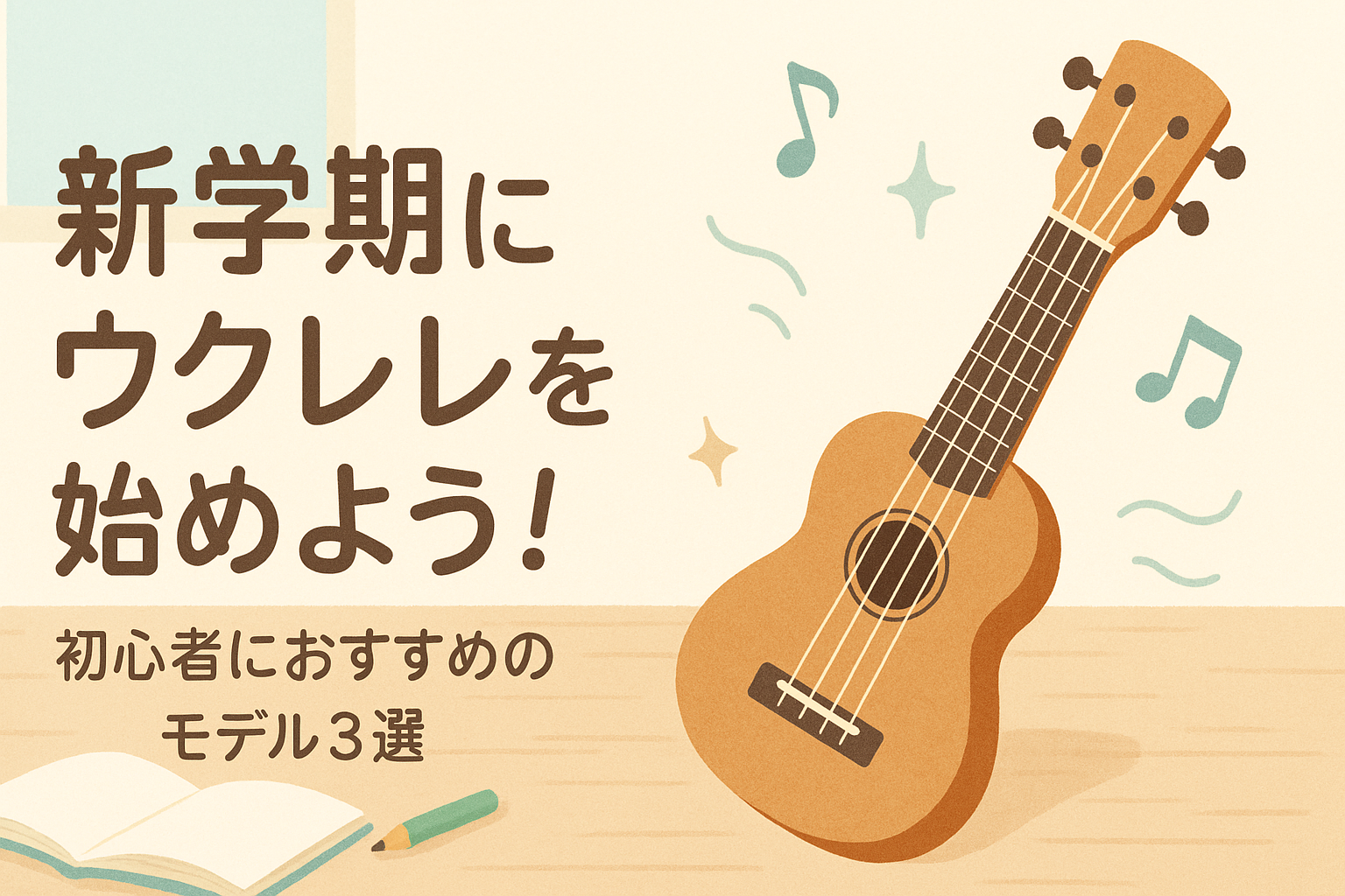 新学期にウクレレを始めよう！