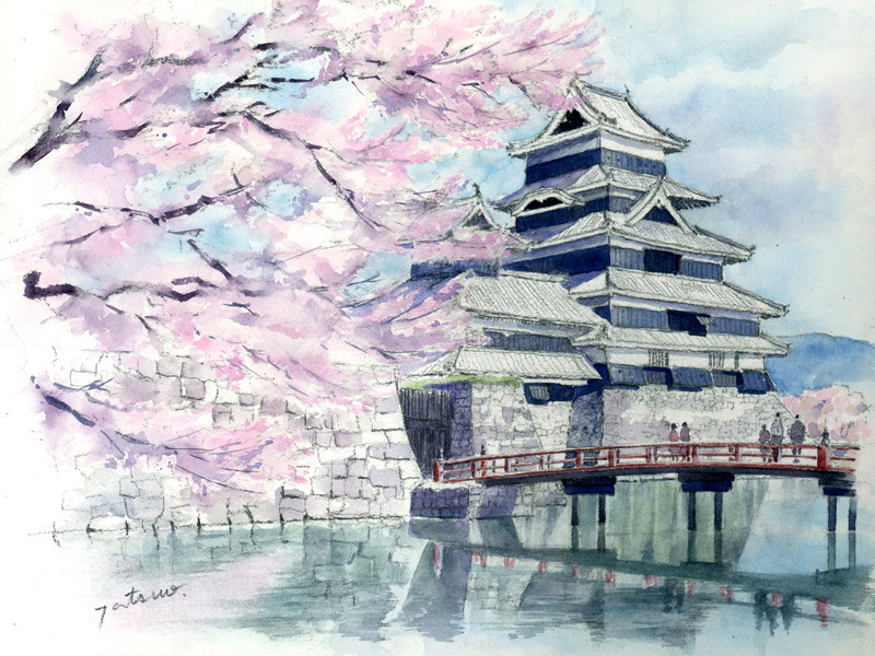 「国宝松本城」  new