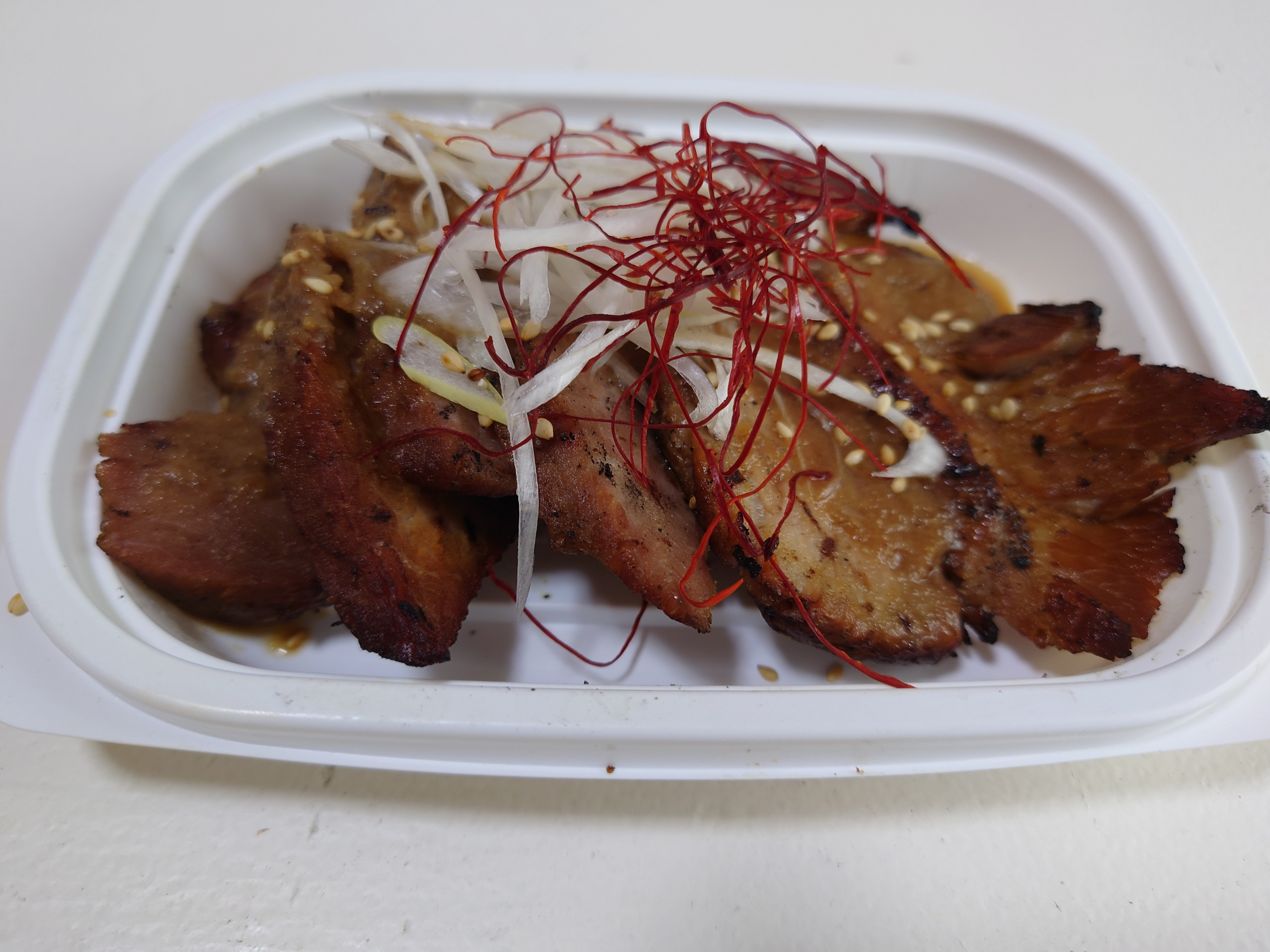 炙り焼きチャーシュー　味噌たれ
