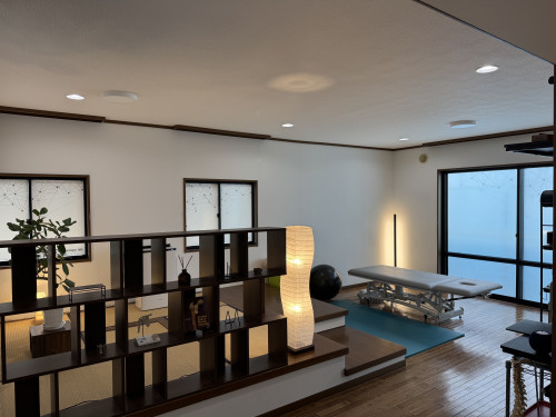 和室のシミュレーションも可能なリハビリスペースの追加