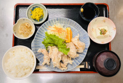 とり天定食