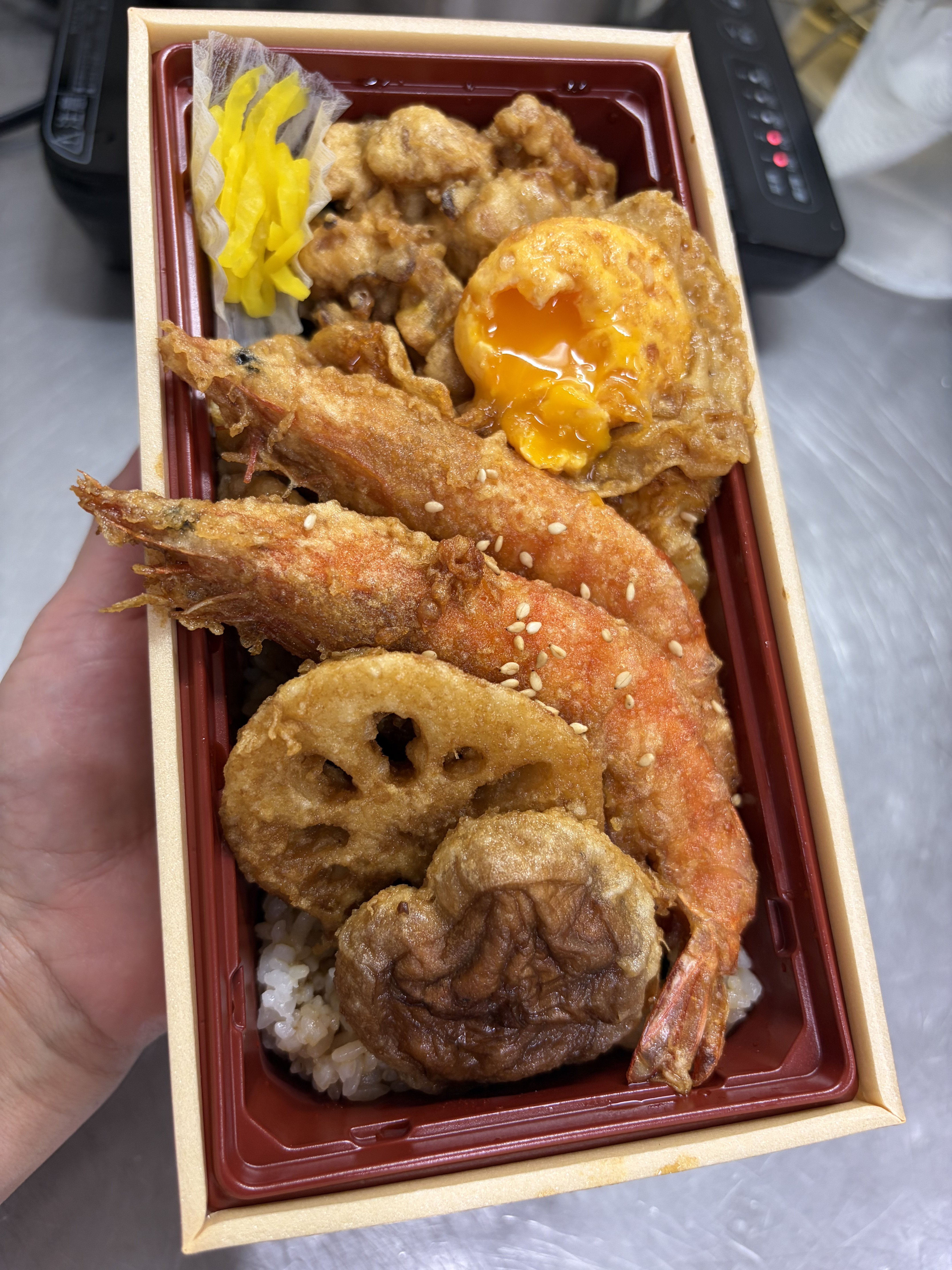 ご長寿天丼　1390円