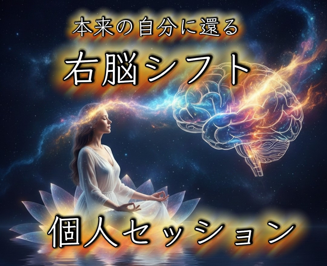 本来の自分に還る 右脳シフト個人セッション