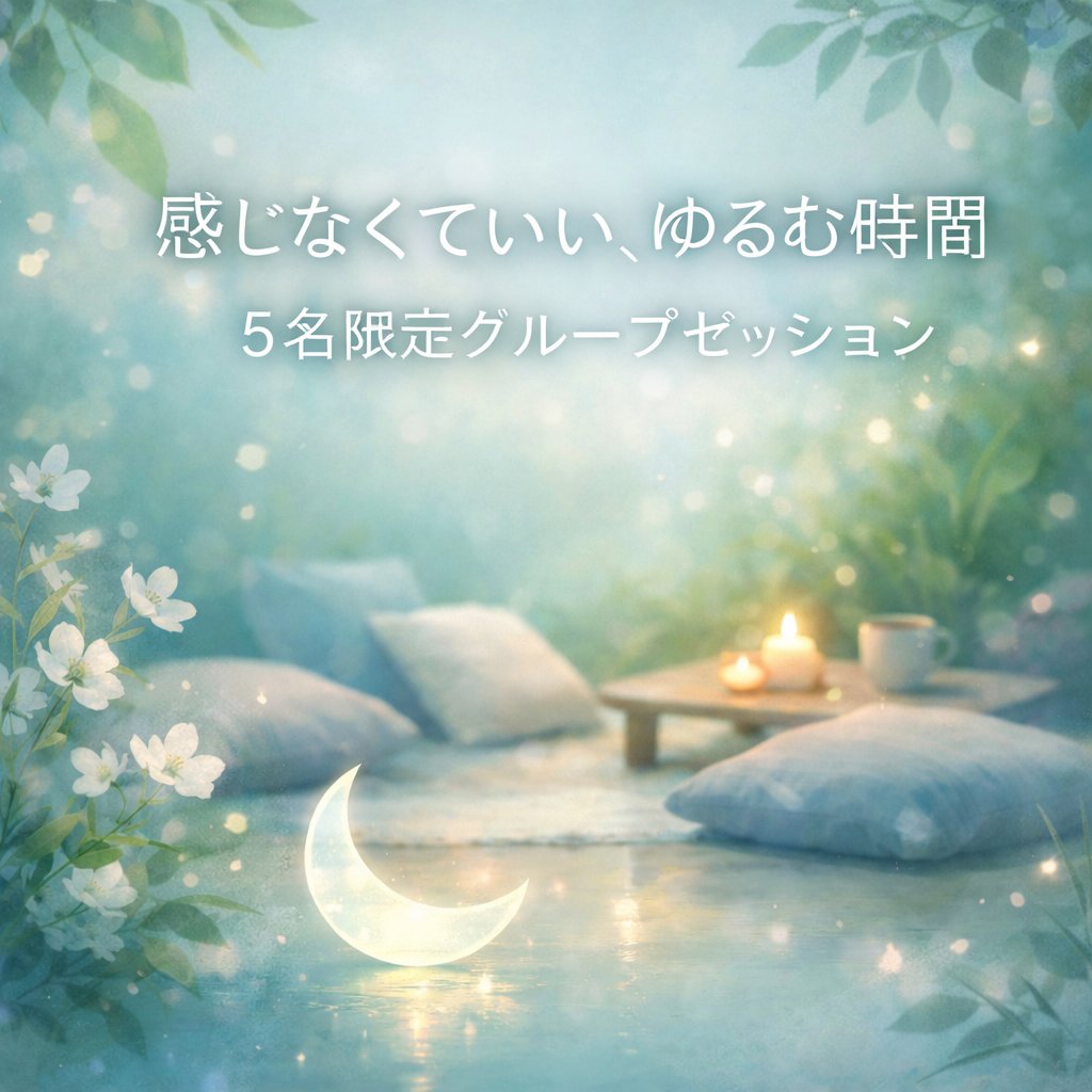 3/3・3/11少人数・有料グループセッションのご案内   