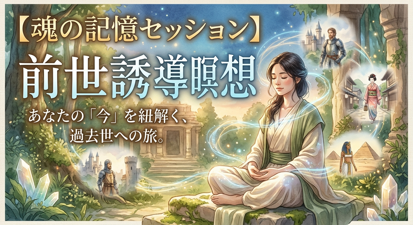 【魂の記憶セッション／前世誘導瞑想】
