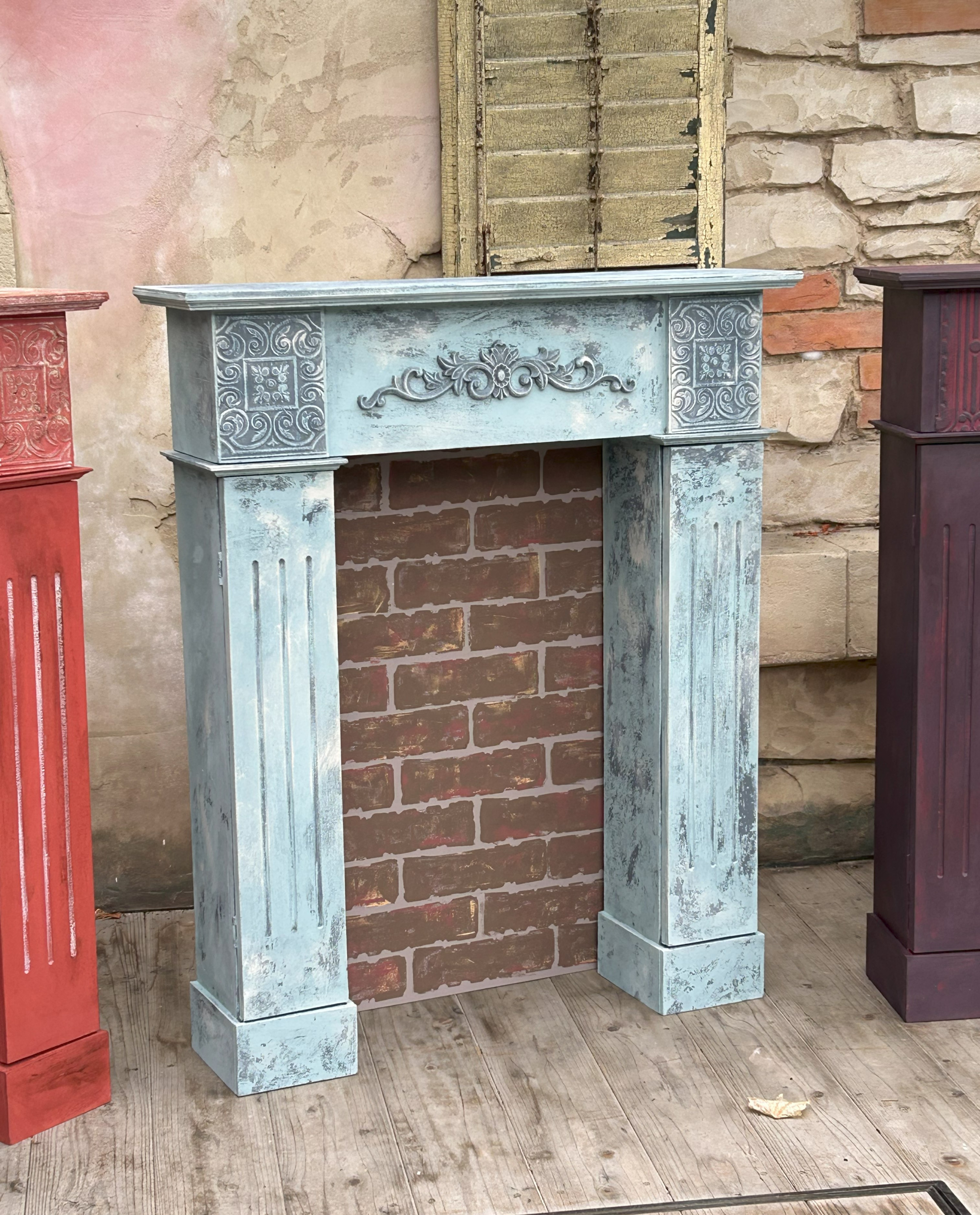 マントルピース　アニースローンペイント